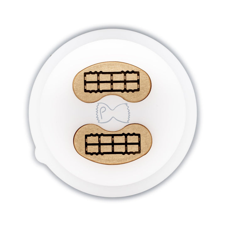 Pastidea - Matrize aus Bronze und POM Griglia Ziegel kompatibel mit Philips Pasta Maker Avance und S