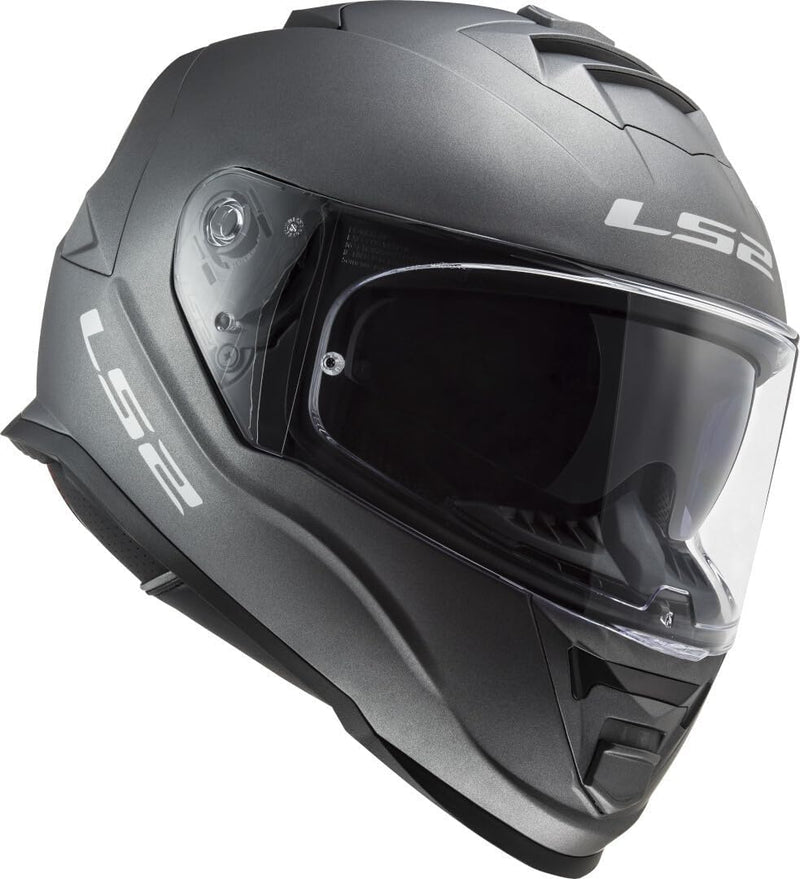 LS2 FF800 Storm Solid Integralhelm Motorrad Helm, S