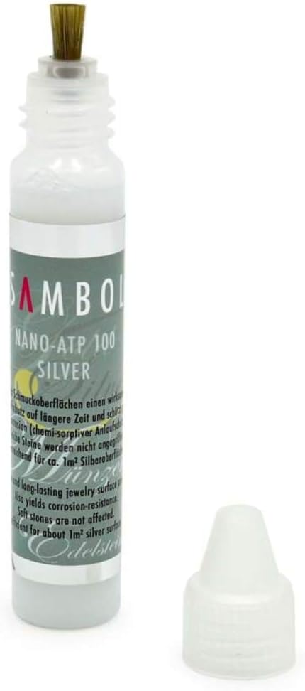 Sambol® Silber-Anlaufschutz NANO - ATP 100 Stift (25 ml) | Schutz vor Kratzern, Schmutz und Verfärbu