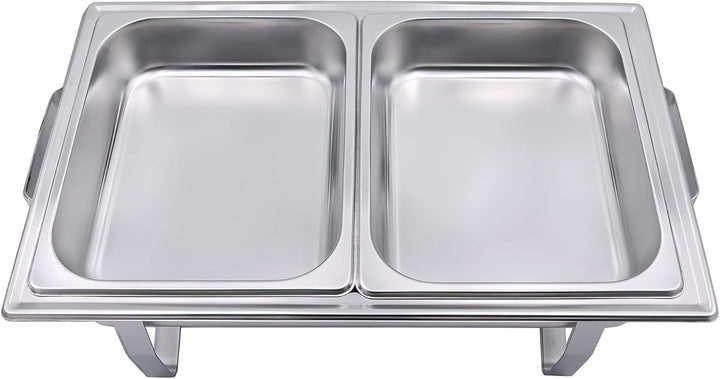 GN-Chafing Dish Speisewärmer Komplettset 1/2 inkl. Gestell mit Tragegriffen und Deckelhalterung, Was