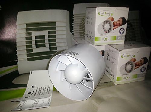 MKK - 5251 - Lüfter Rohr einbau innen Ventilator Kleinraum WC Bad Küche 150mm 15 cm mit Kugellager A