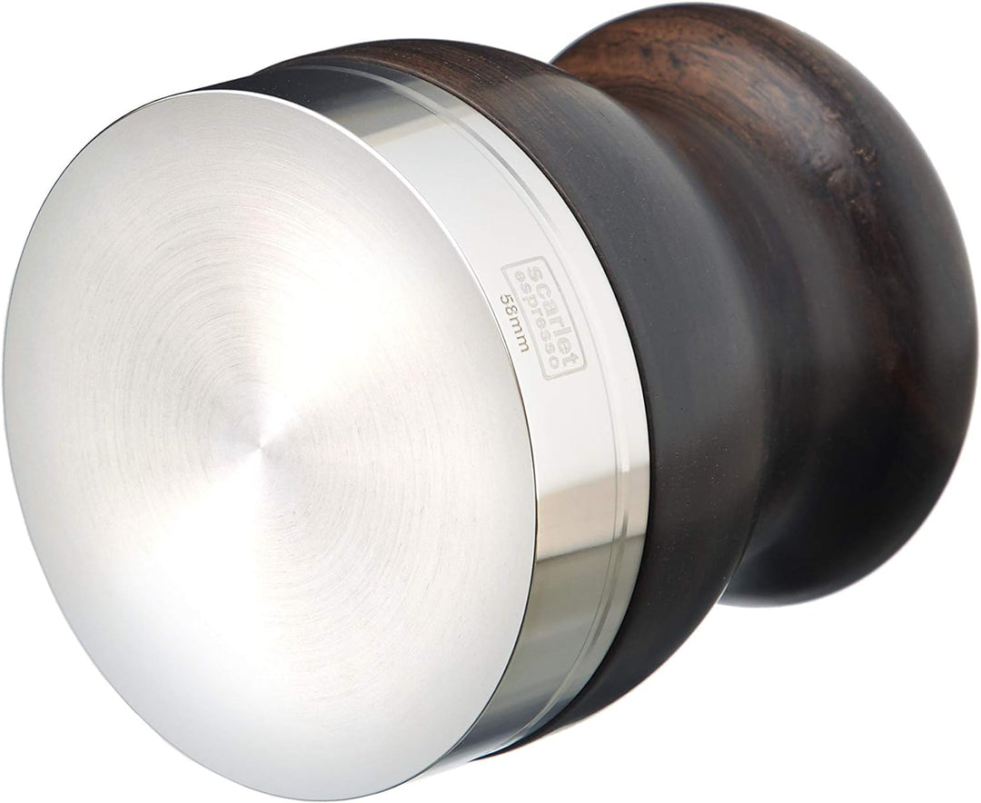 scarlet espresso | Tamper »Comodo« für Barista; mit ergonomischem Edelholzgriff nach Wahl und Präzis