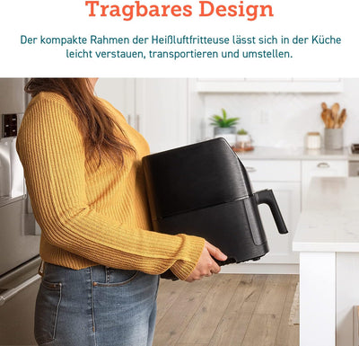 COSORI Heissluftfritteuse 3,5L, Heissluftfriteuse Ohne ÖL mit 13 Programmen, 1500W, Airfryer XL für