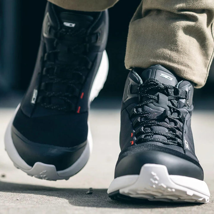 Sidi Nucleus GTX Motorcycle Riding Shoes 38 EU Schwarz Weiss, 38 EU Schwarz Weiss