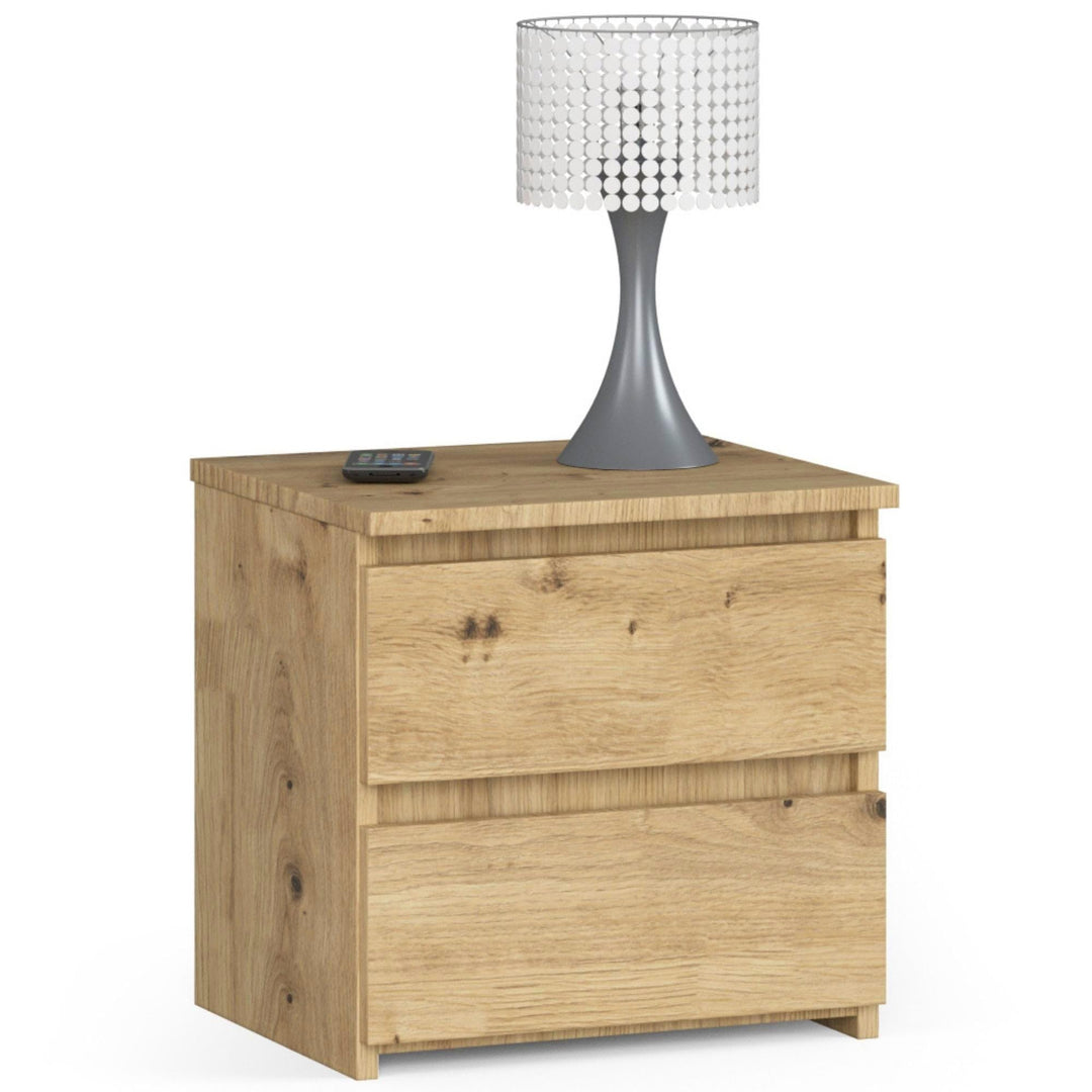 AKORD | Kommode Set 2 Schubladen Sideboard Mehrzweckschrank Schrank | Schreibtisch | ecktisch | Eck