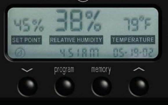 Planet Waves PW-HTS Temperatur & Feuchtigkeitsmessgerät Black Plastik Sensor, Sensor