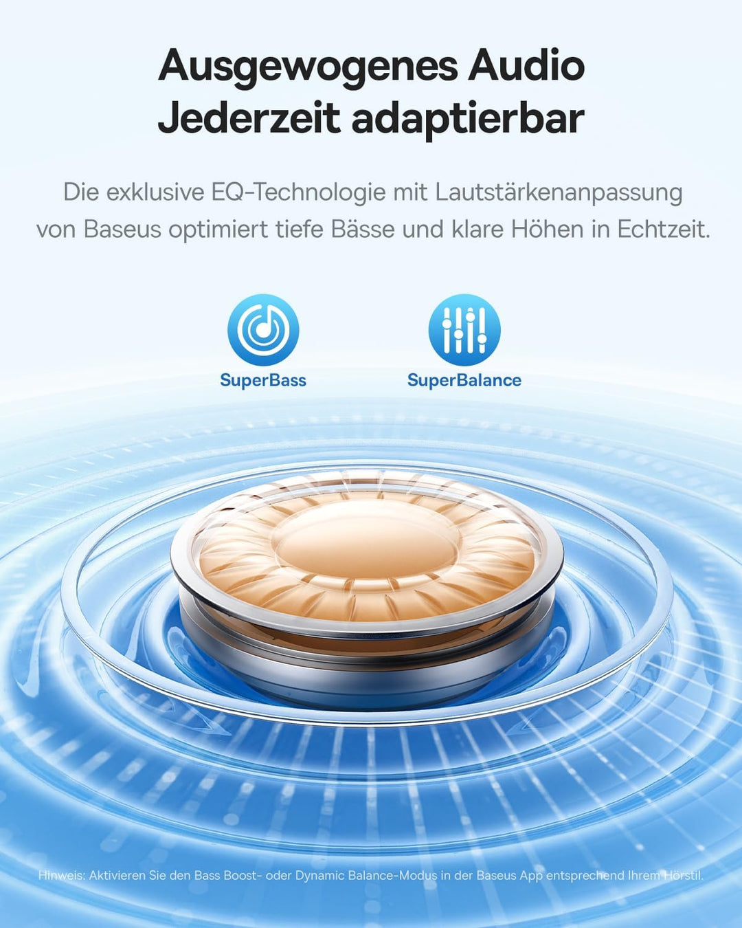 Baseus EP10 Pro In Ear Kopfhörer Kabellose, Bluetooth Kopfhörer mit -50dB Geräuschunterdrückung, Noi