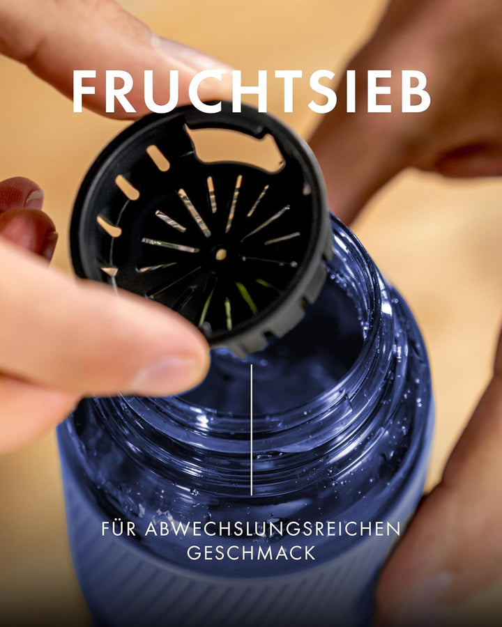 ZWILLING Trinkflasche BPA-frei, Wasserflasche für Fitness, Freizeit und Büro, Sportflasche aus Trita