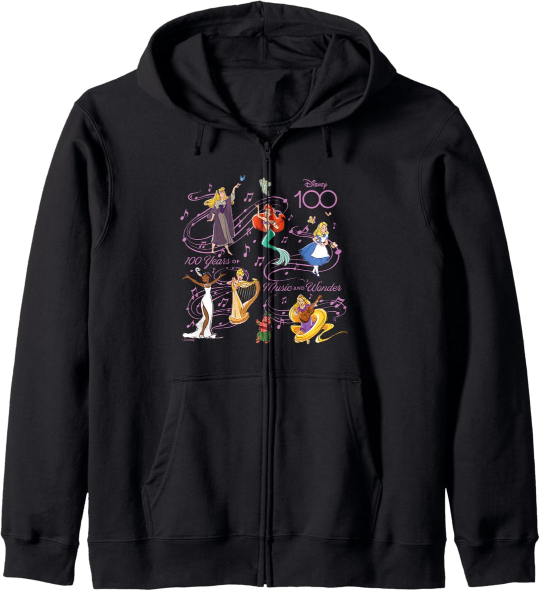 Disney 100 Years of Music and Wonder Princess Songs D100 Kapuzenjacke