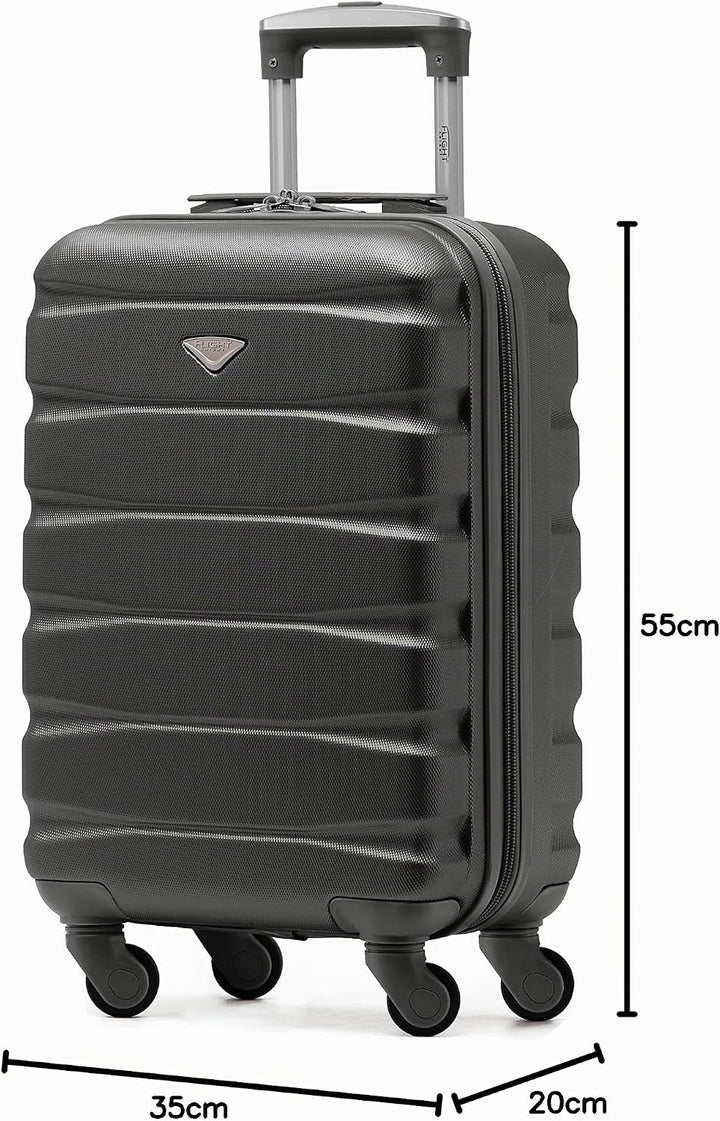 Flight Knight Handgepack Trolley Koffer Kompatibel Mit Air Berlin, Lufthansa, Eurowings, easyJet, Ry