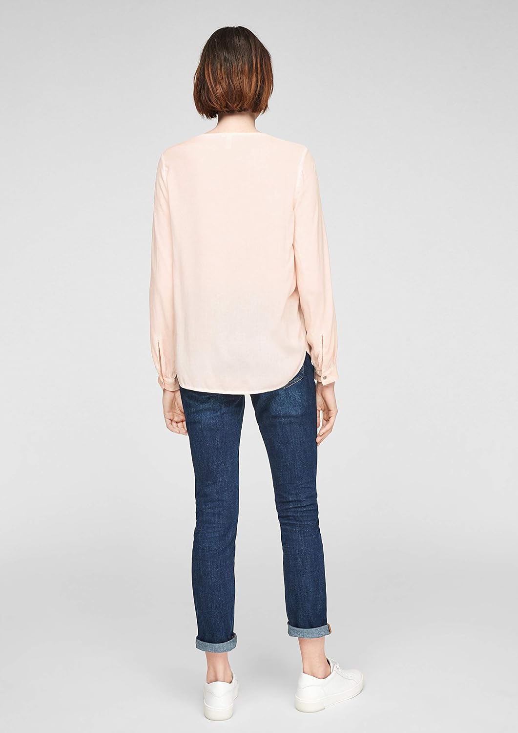 Q/S designed by - s.Oliver Damen Bluse 38 Spring Rose, 38 Spring Rose
