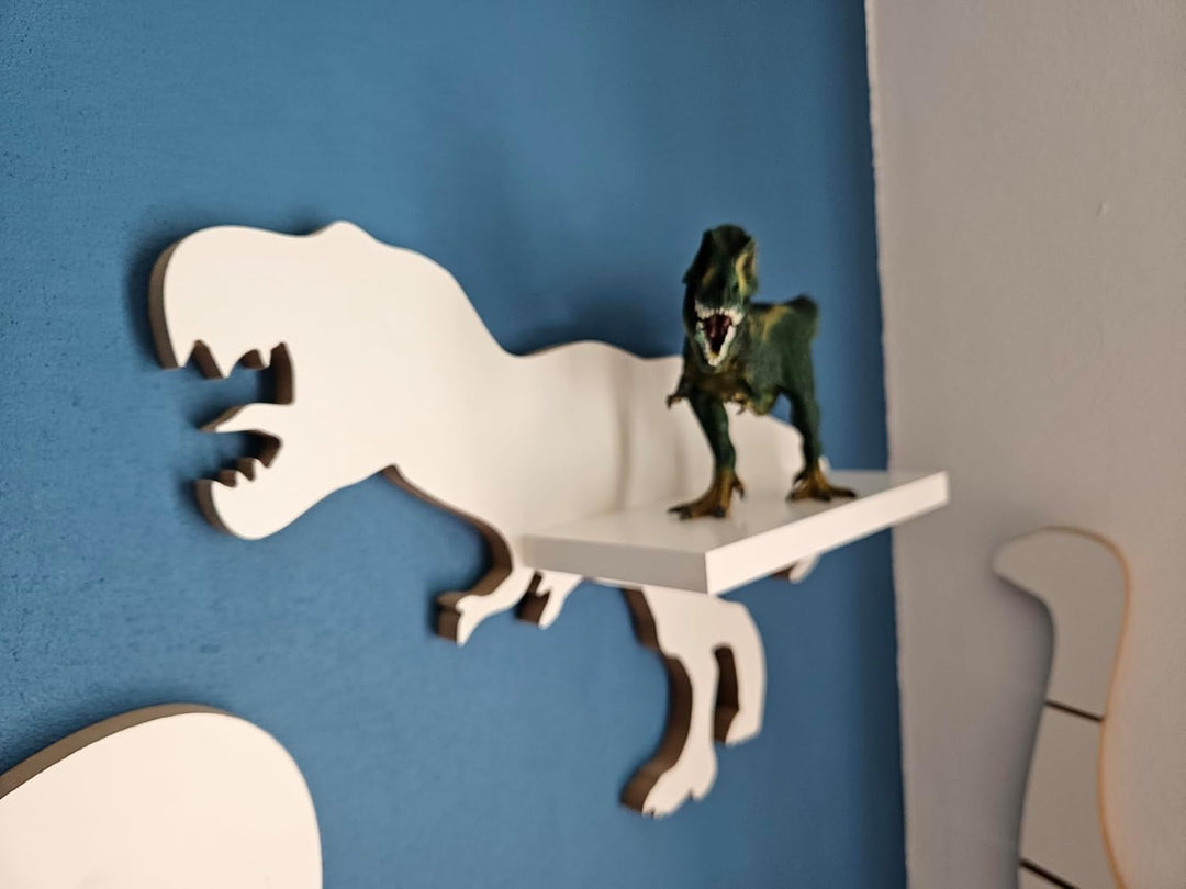 Wandregal Dinosaurier Tyrannosaurus Rex, Elegance- Skandinavischer Stil