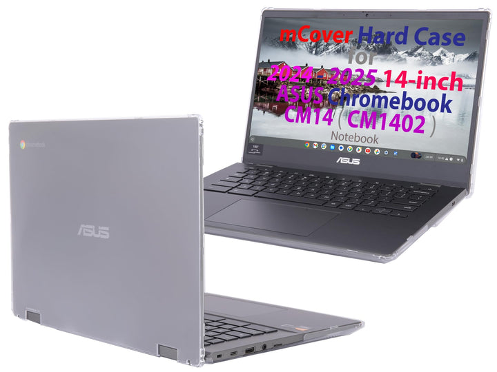 mCover Hülle nur kompatibel mit 2024 ~ 2025 35,6 cm (14 Zoll) ASUS Chromebook CM14 (CM1402c) Serie N