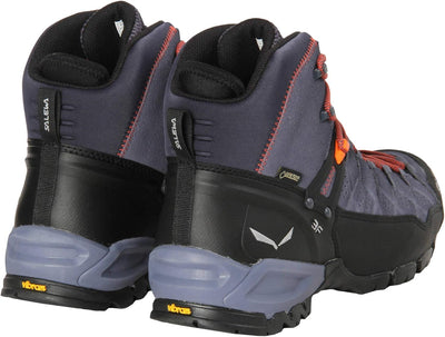 Salewa Herren Ms Alp Trainer Mid GTX Trekking-& Wanderstiefel 39 EU Ombre Blue Fluo Orange, 39 EU Om