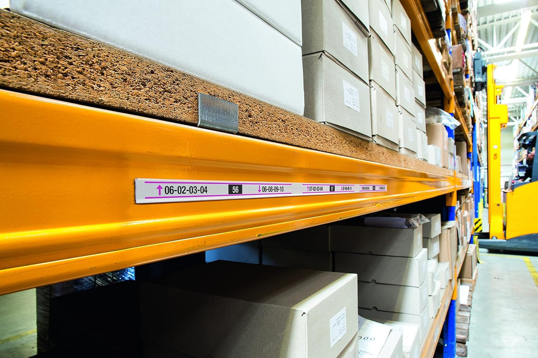Durable Scannerschienen Scanfix inkl. Etiketten, 1000 x 20 mm, transparent, 25 Stück, 802619, 1000 x
