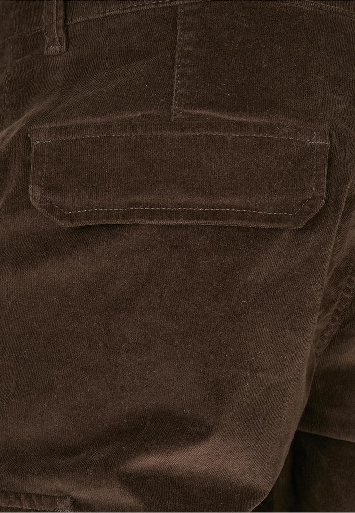 Urban Classics Herren Corduroy Cargo Jogging Pants Hose M Darkolive, M Darkolive
