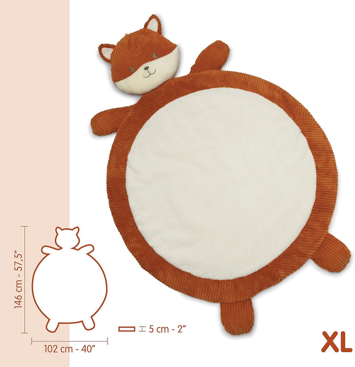 Krabbeldecke für Babys. Baby Spieldecke. Weiche, Gesteppte Decke für Kinder. Baby Bodenkissen. Krabb