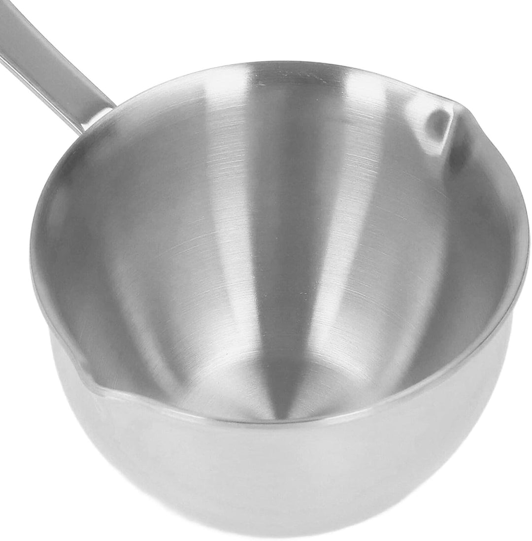 Edelstahl Milch Pfanne, Mini Butter Wärmer Topf Profession Elle Kochs Auce Pfanne mit Ausgiesser für