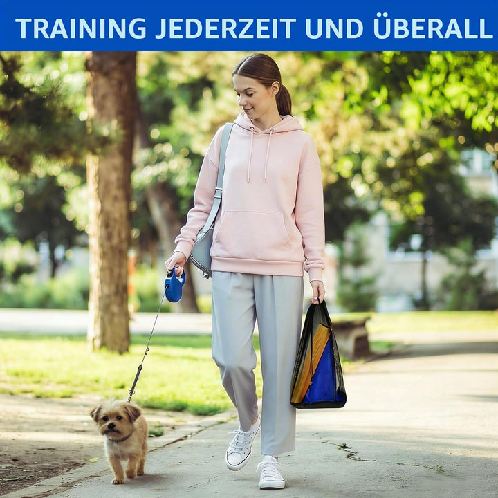 Agility Set Hunde Klein Cavaletti Hunde Steckhürdenset, Agility Trainingszubehör für Hunde Pferde, S