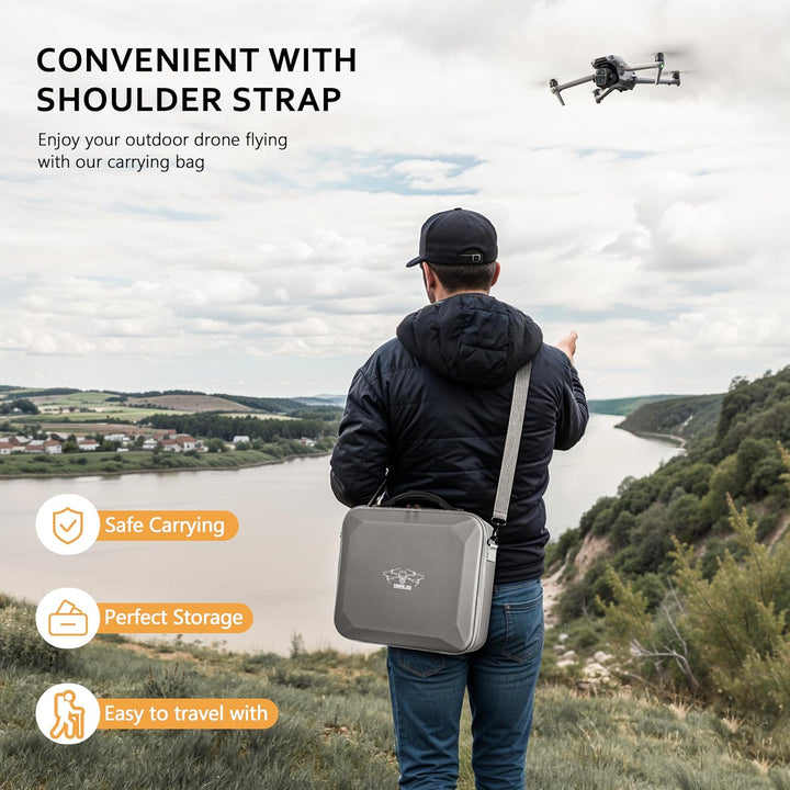 STARTRC Air 3S Koffer, tragbare Reisetasche, Tragetasche für DJI Air 3S Fly More Combo, RC2/RC/RC-N3