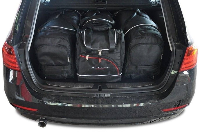 KJUST Dedizierte Reisetaschen 4 stk kompatibel mit BMW 3 TOURING F31 2012-2018