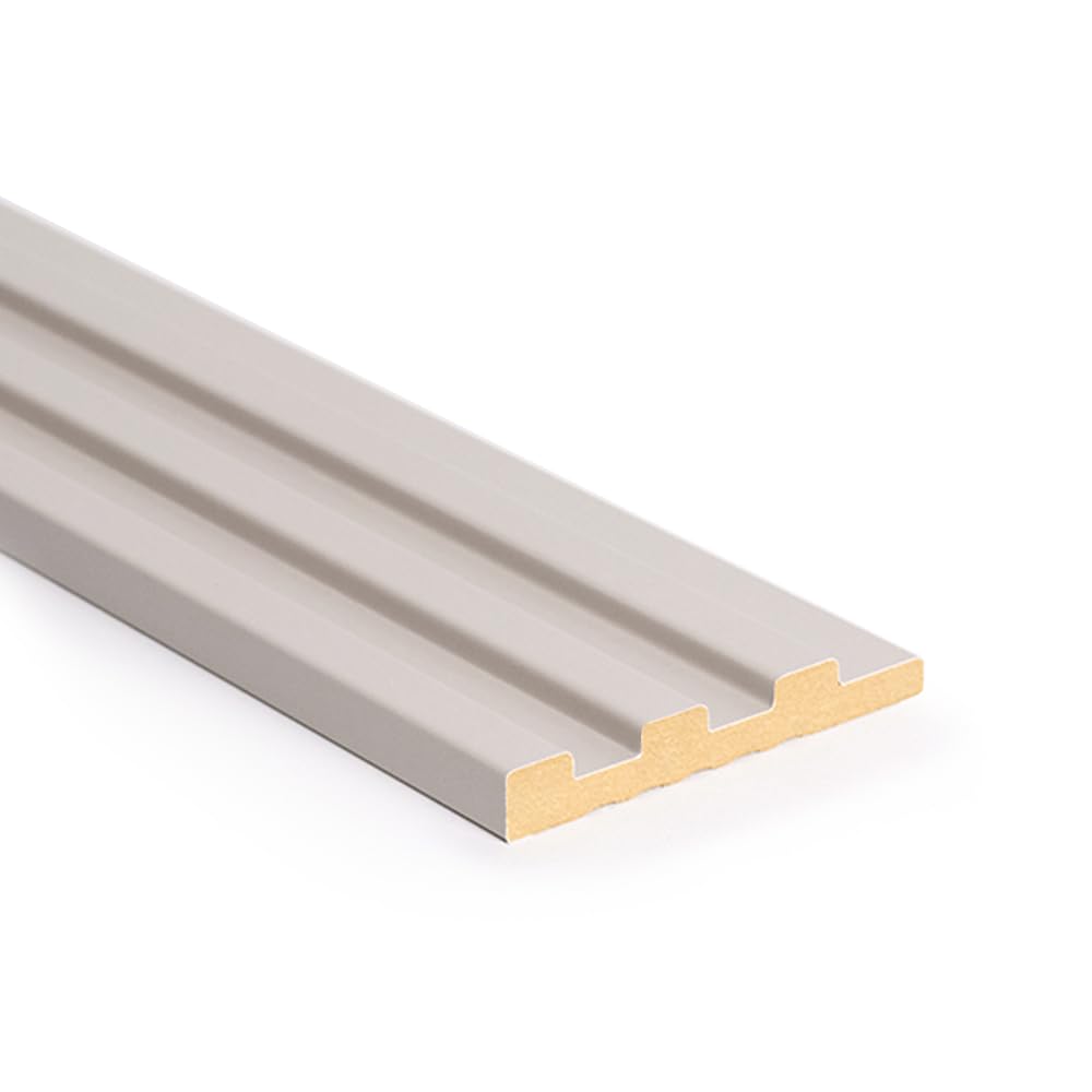 Abschlussleiste Desiwa 14er-Set in Sandbeige 10,7x130 cm Pastellfarbe Pastell Paneele 14er Set Absch