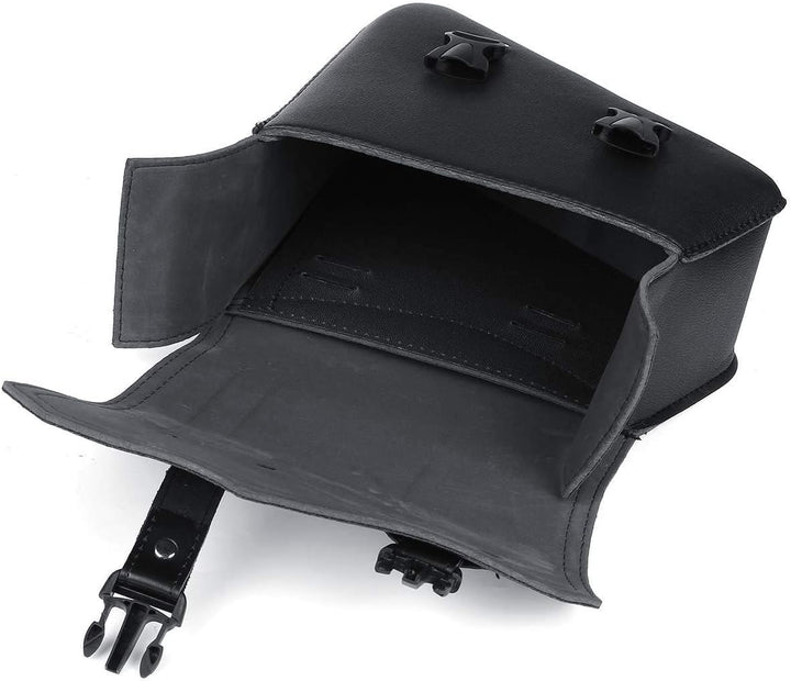 Vintage Satteltaschen für Motorrad Universal PU wasserdichte Satteltaschen mit grosser Kapazität