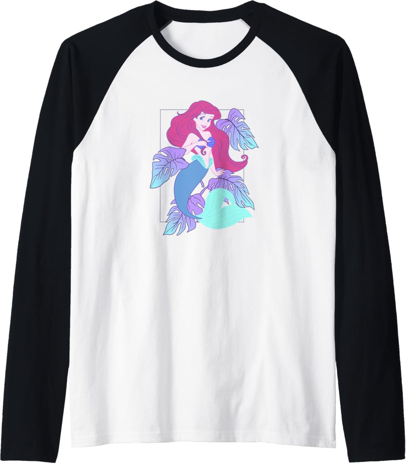 Disney The Little Mermaid Ariel Boxed Leaves Raglan