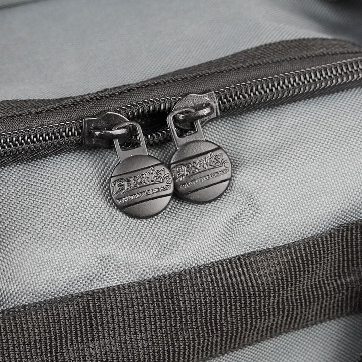 Brachial Premium Herren Sporttasche Heavy Grau Wasserabweisend mit Schuhfach und Trageriemen - Reise