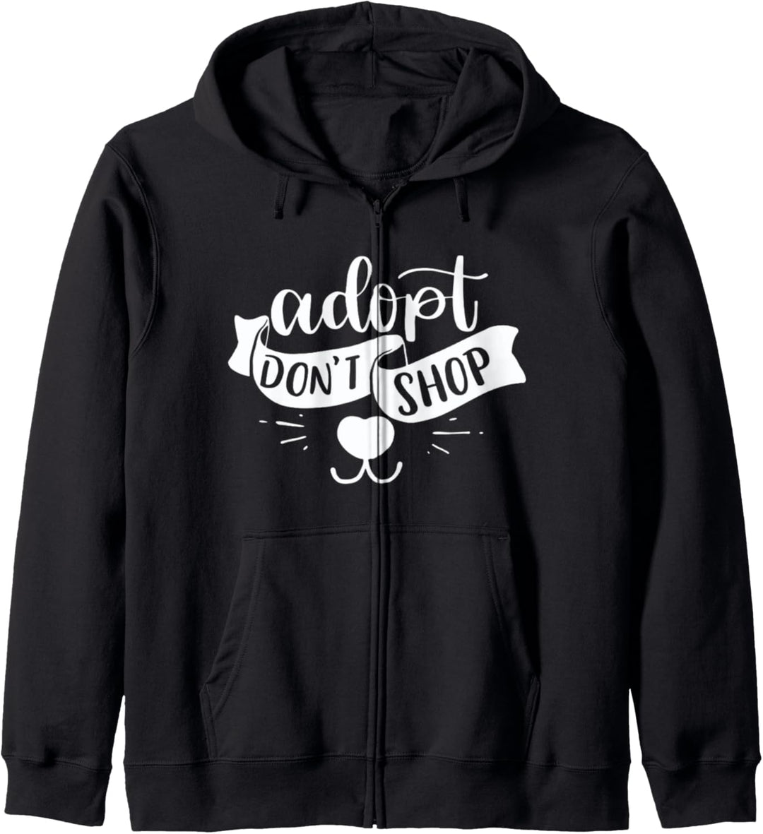 Adoptieren Kaufen Sie nicht ein Kapuzenjacke