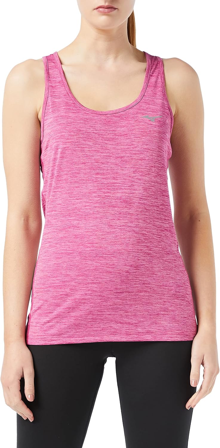 Mizuno Damen Impulse Core Tank Weste XS Fushia, XS Fushia