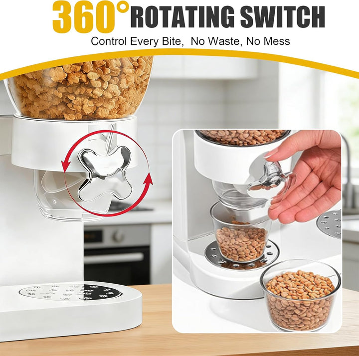 Cereal Dispenser 2L, Luftdichter Müslispender für die Organisation des Küchenvorratsraums, Müslispen