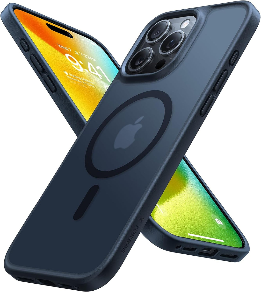TORRAS für iPhone 15 Pro Max Hülle für Magsafe (TOP Militärschutz & Magnetkraft) Extrem Haltbarkeit