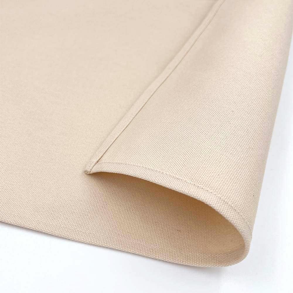 Vivi Idee® 4er Tischsets Platzset 100% Baumwolle Platzdeckchen Stoff abwaschbar Handgenäht 52x33cm (