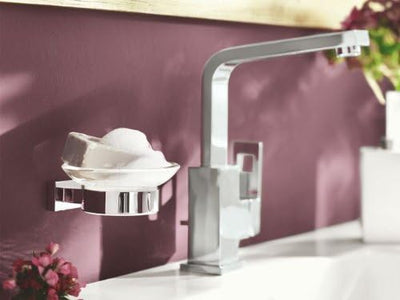 GROHE Essentials Cube Halter für Becher, Seifenspender oder Seifenschale 40508000