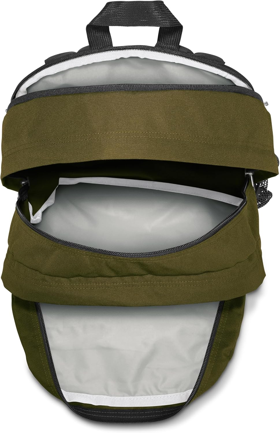 JanSport BIG STUDENT Grosser Rucksack, 15 inch -Laptopfach Army Green, Army Green
