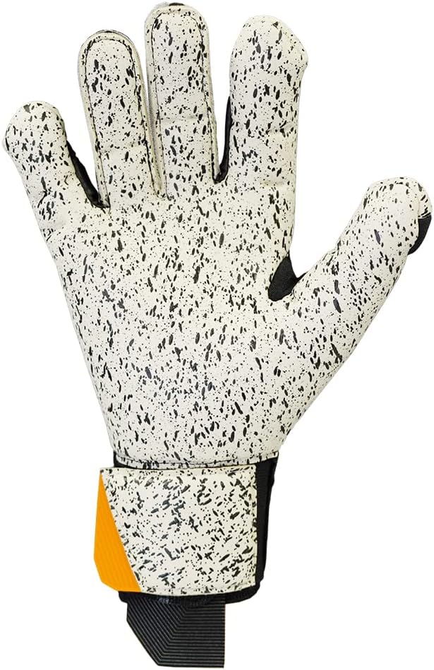 UHL Speed Contact Supergrip+ Torwarthandschuhe 42 Schwarz/Weiss/Neonorange (Multicolor), 42 Schwarz/