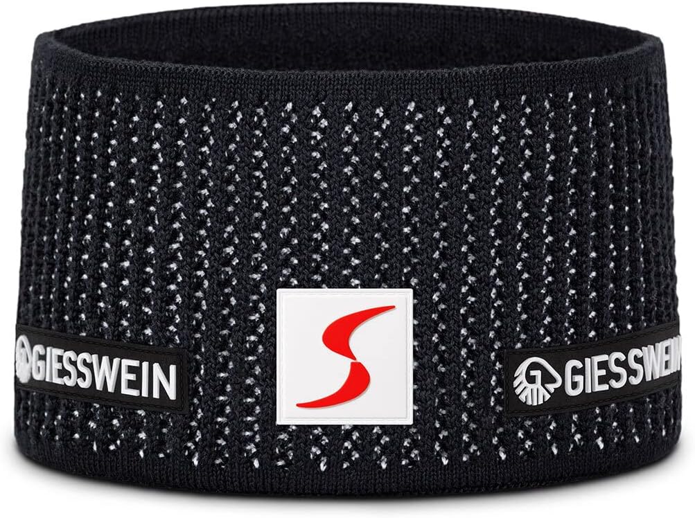 GIESSWEIN ÖSV Headband Hochfilzen - Ski Austria Merino Stirnband, Damen & Herren Ohrenwärmer aus Mer