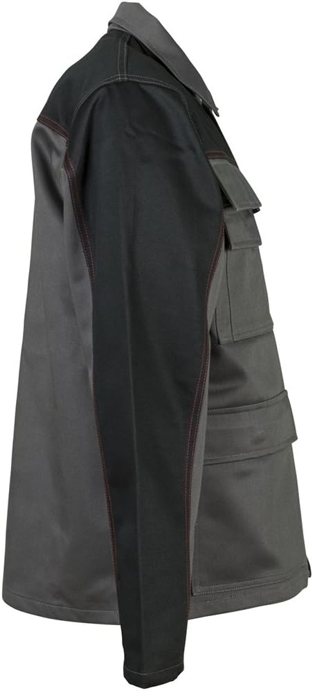 Planam Grösse 54 Herren Weld Shield Jacke grau schwarz Modell 5516 Grau/Schwarz 54, Grau/Schwarz 54