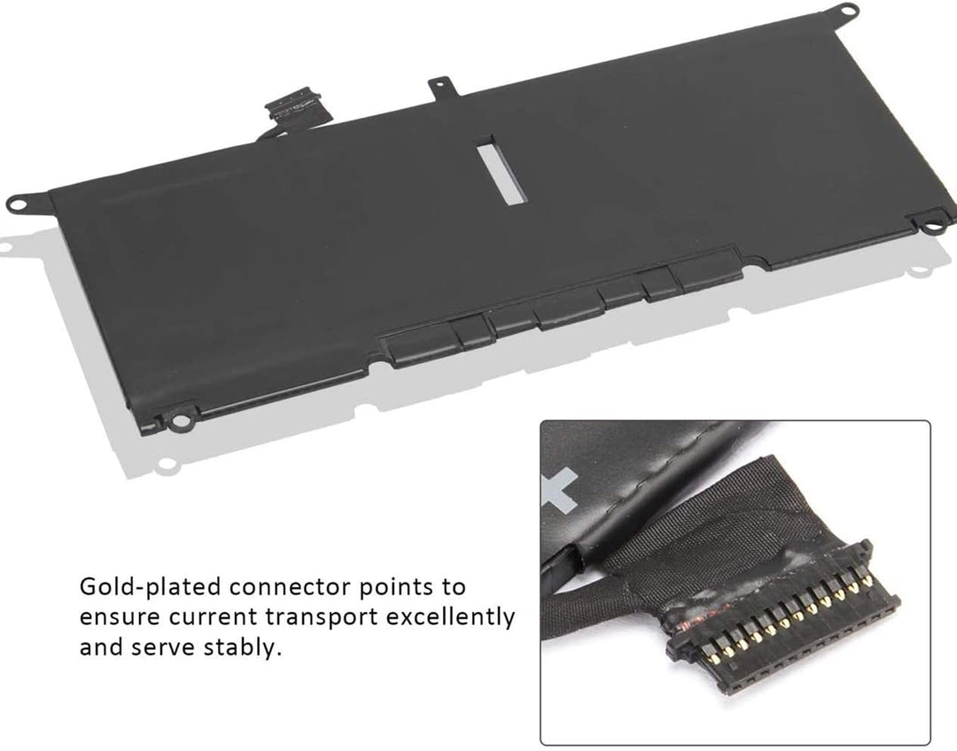 AKKEE DXGH8 Laptop Battery Compatible with Dell XPS 13 9370 9380 Inspiron 13 7390 7391 2-in-1 5390 5