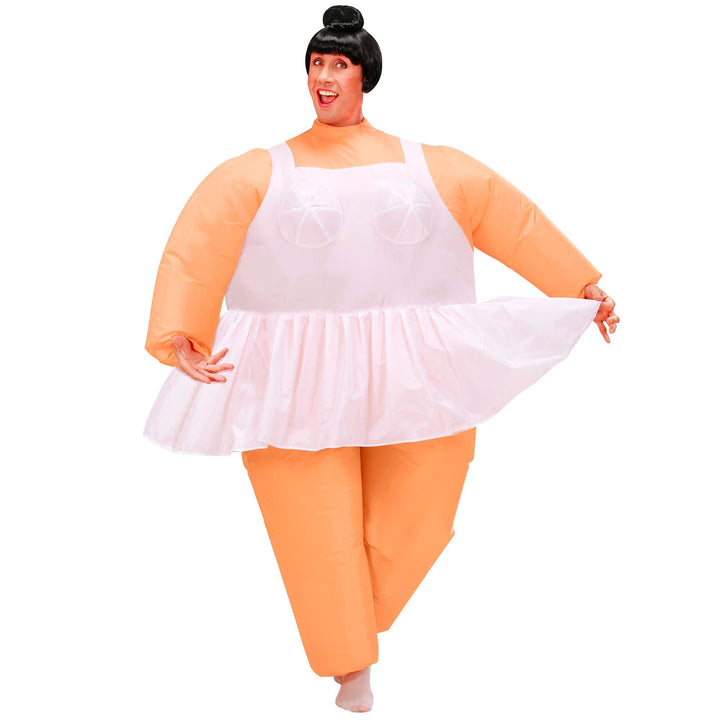 "BALLERINA" (airblown inflatable costume) - battery operated (4 x AA batteries not included) - (One
