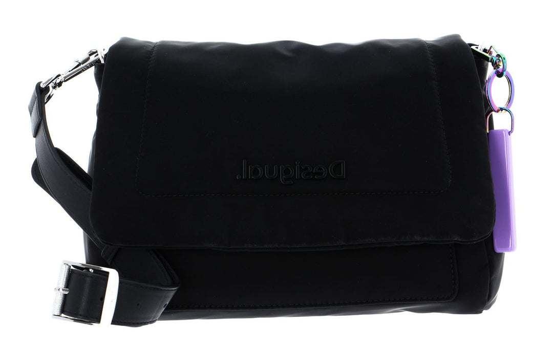 Desigual Womens BOLS_Happy COPENHAGUE Across Body Bag, Black