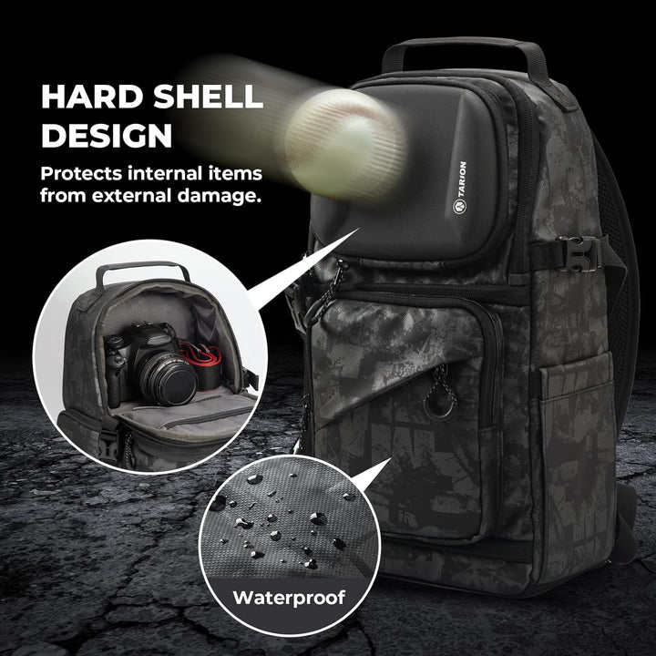 TARION Kameratasche Sling Kamera Schultertasche Umhängetasche Wasserdicht Fotorucksack Spiegelreflex