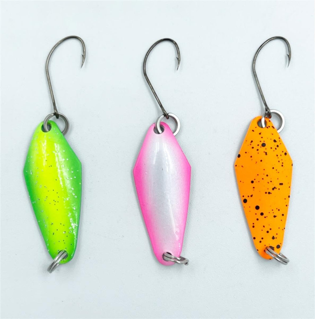 Spooncombo Spinnrute Spinnrolle Angelschnur Spoon Set Angelcombo