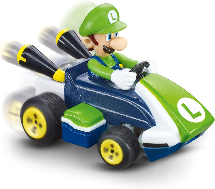 2,4GHz Mario Kart(TM) Mini RC, Luigi (Paperbox)