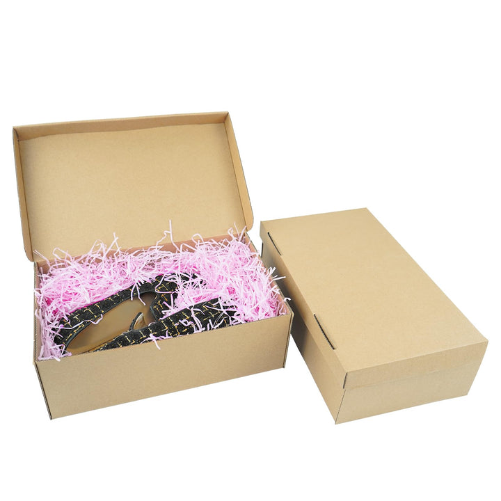 STRBOXONG Schuhkarton mit Deckel, 30x18x10 cm, Mehrzweck-Aufbewahrungsbox für Haus, Büro, Organisati