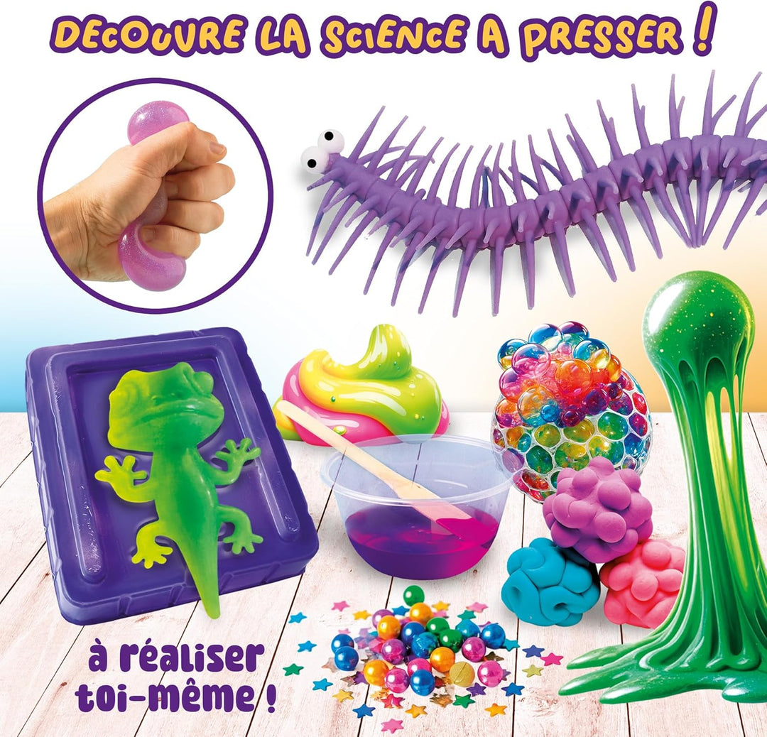 Lisciani – SLUMI Science – Squishy Science – Wissenschaftliches Experimentier-Set für Kinder ab 6 Ja