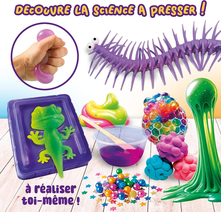 Lisciani – SLUMI Science – Squishy Science – Wissenschaftliches Experimentier-Set für Kinder ab 6 Ja