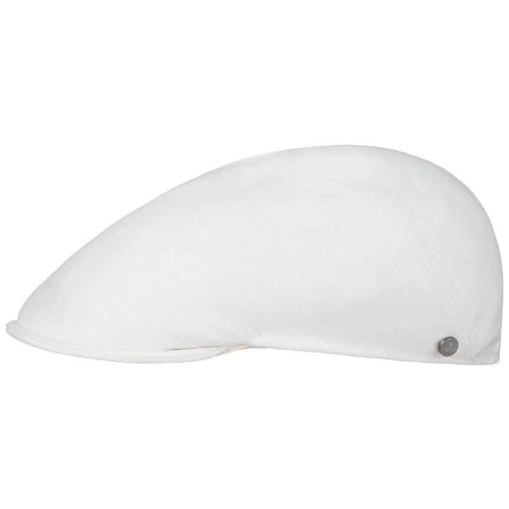 LIERYS Elegantes Design: Die melierte dunkelblaue Flatcap besticht durch ihre frische Ausstrahlung u