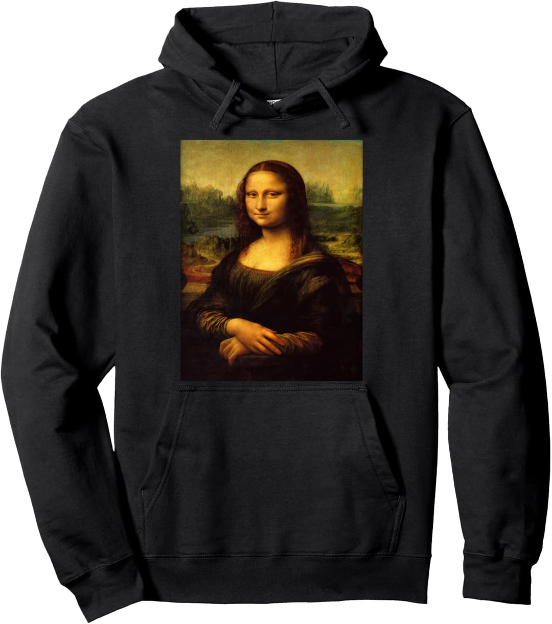 Leonardo da Vincis Mona Lisa Pullover Hoodie